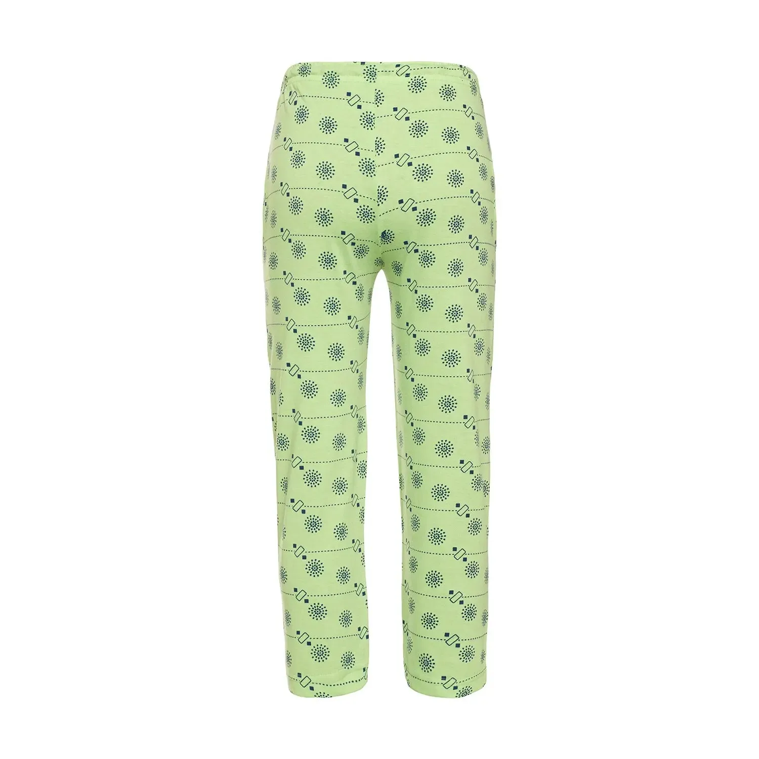 Vimal Jonney Regular Fit Cotton Blended Green Track Pant For Kids