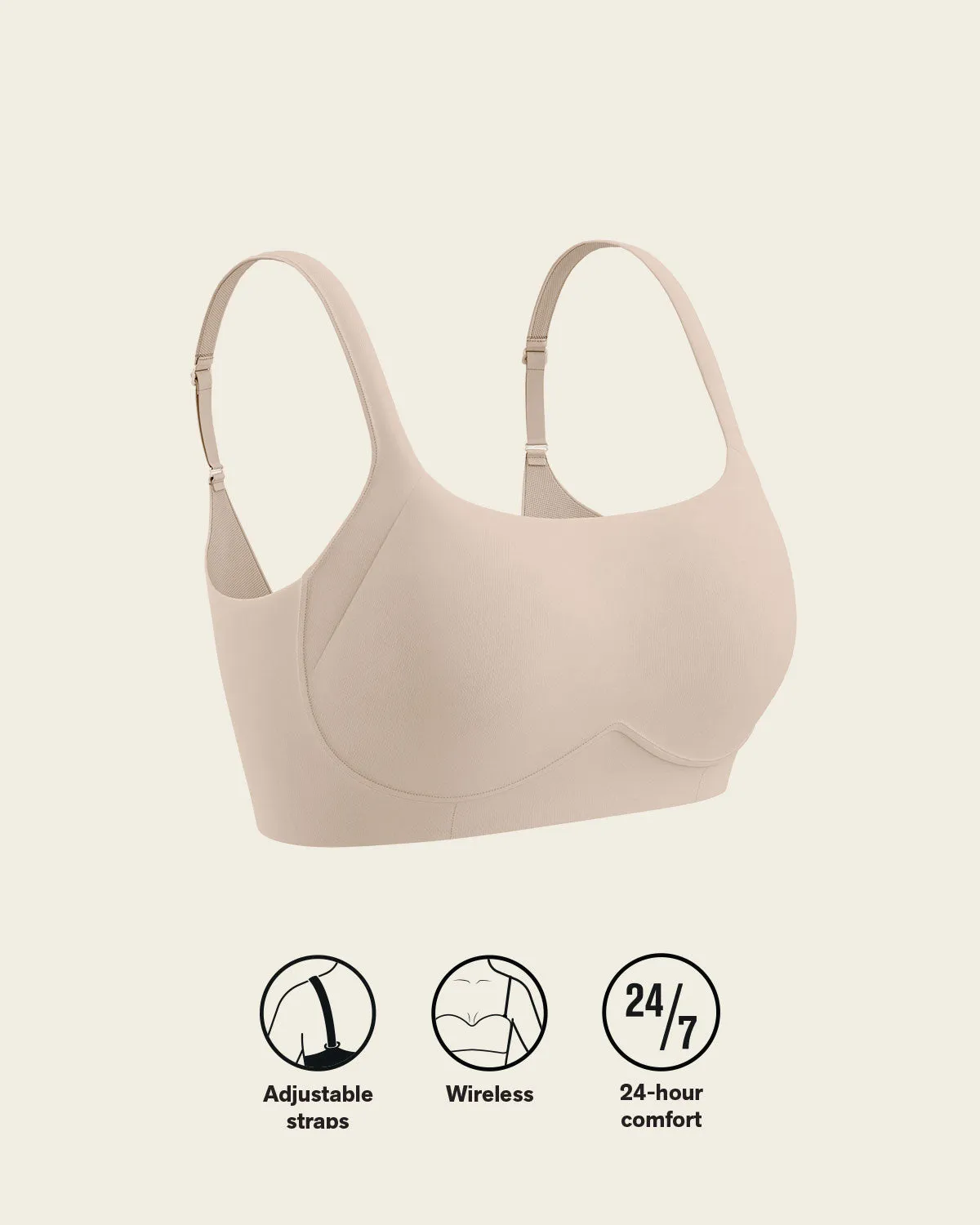 Wireless Support Bra