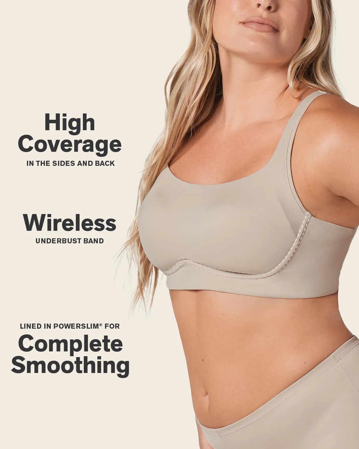 Wireless Support Bra