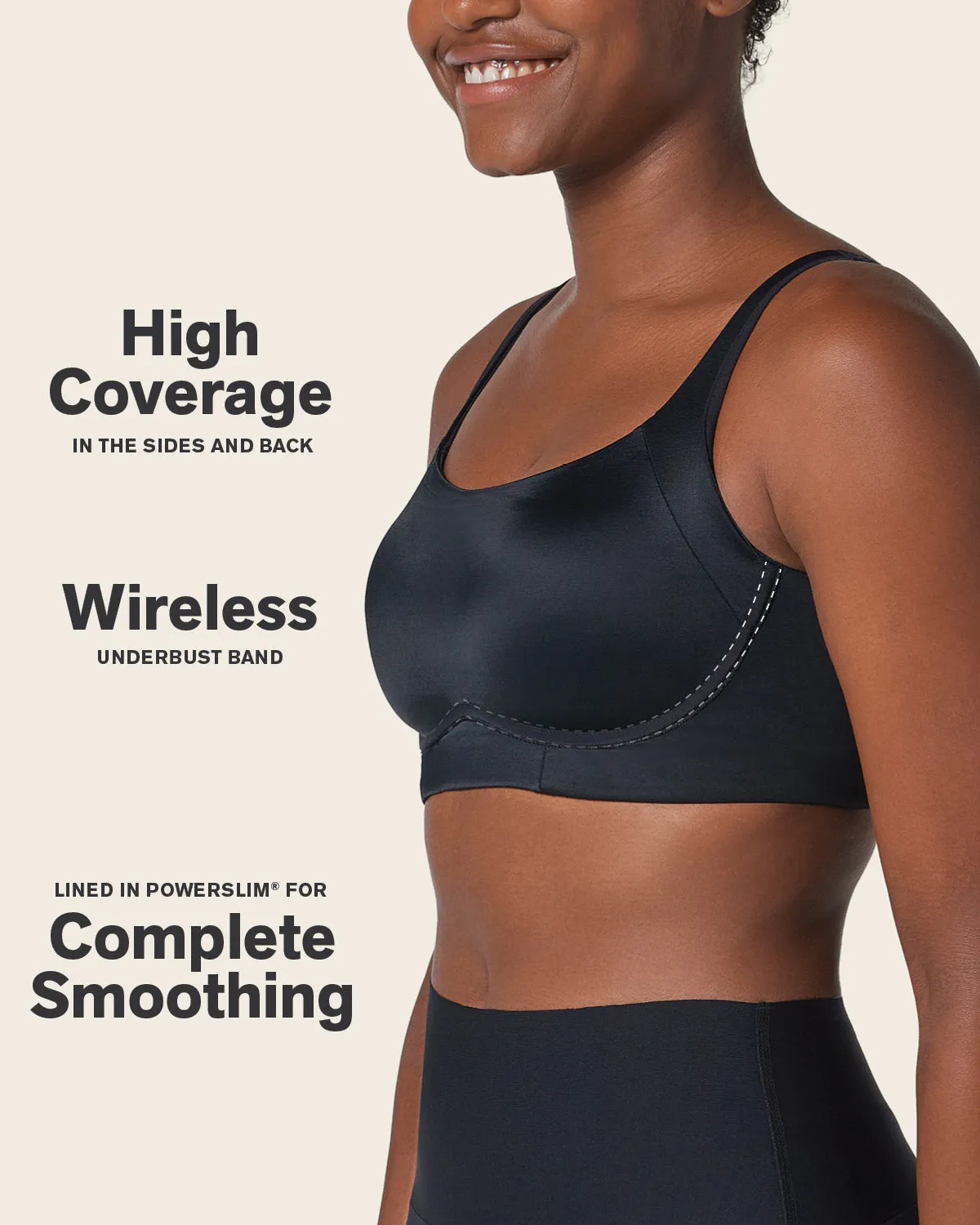 Wireless Support Bra