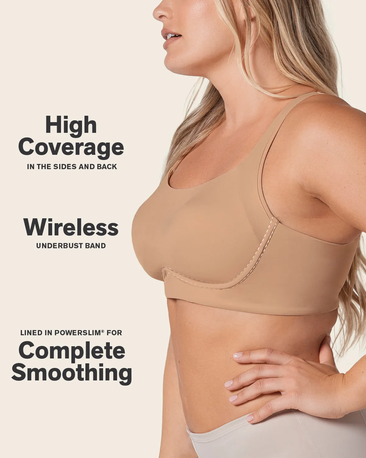 Wireless Support Bra