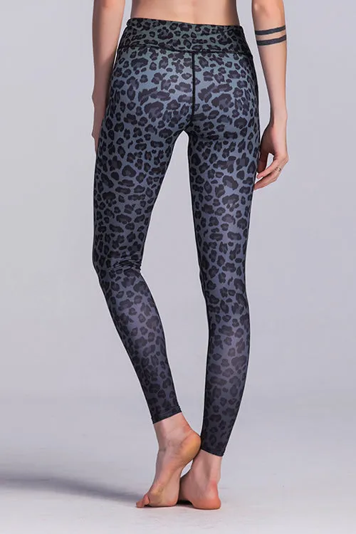 Yoga Leopard Print Leggings