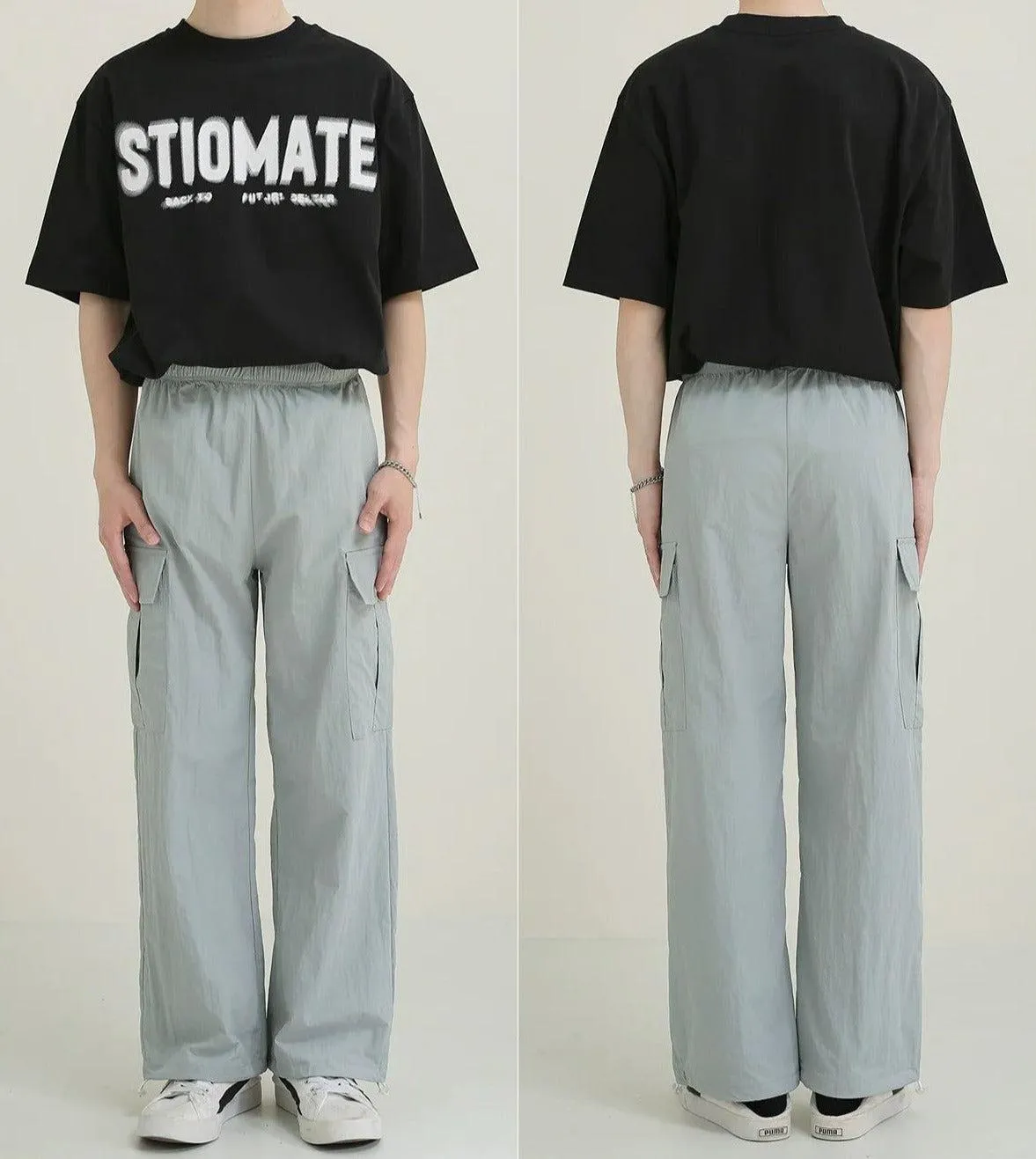 Zhou Flap Pocket Track Pants